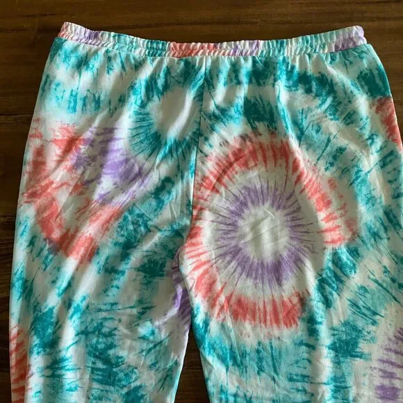Chicsoul Tie Dye Lounge Set Women's 3XL Top/2XL Pants - Picture 7 of 13